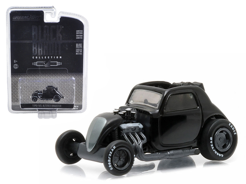 Topo Fuel Altered Dragster Black Bandit 1/64 Diecast Model Car by