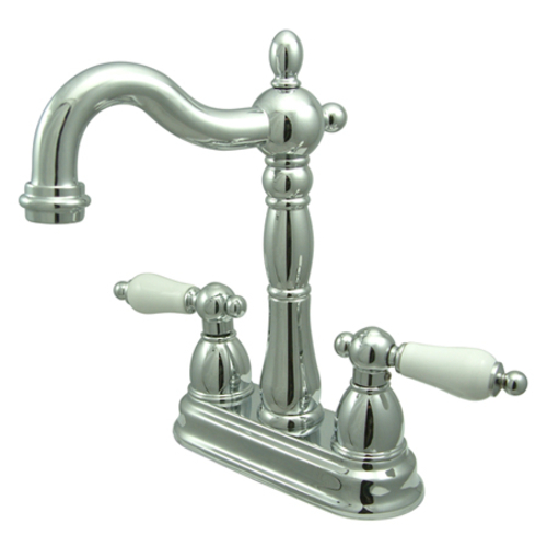 Kingston Brass KB1491PL Two Handle 4 in. Centerset Bar Faucet without