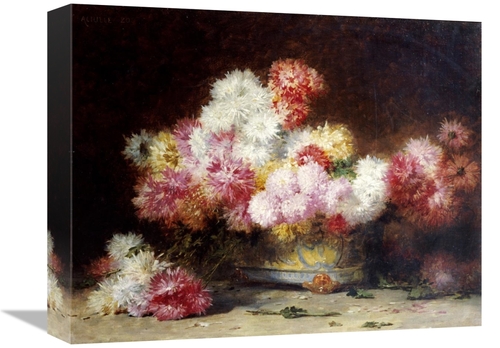 Global Gallery GCS-268691-16-142 16 in. Chrysanthemum & Other Flowers 