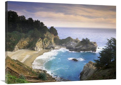 Global Gallery GCS-396806-3040-142 30 x 40 in. Mcway Cove & Mcway Fall