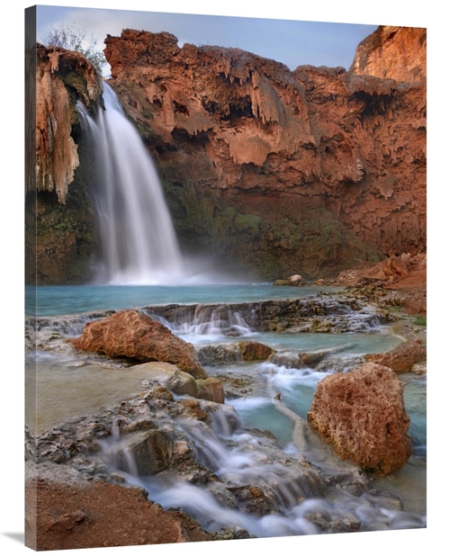 Global Gallery GCS-396028-3040-142 30 x 40 in. Havasu Falls, Grand