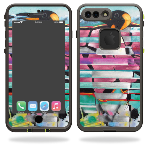 MightySkins LIFIP7PL-Penguin Party Skin for Lifeproof iPhone 7 Plus - 