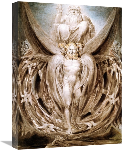 Global Gallery GCS-276759-22-142 22 in. The Whirlwind - Ezekiels Visio