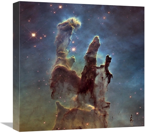 Global Gallery GCS-456007-1818-142 18 x 18 in. 2014 Hubble WFC3-UVIS H