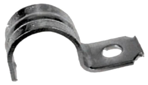Topaz Electric 531 Rigid Straps 1 Hole 0.5 in Steel - Pack of 50