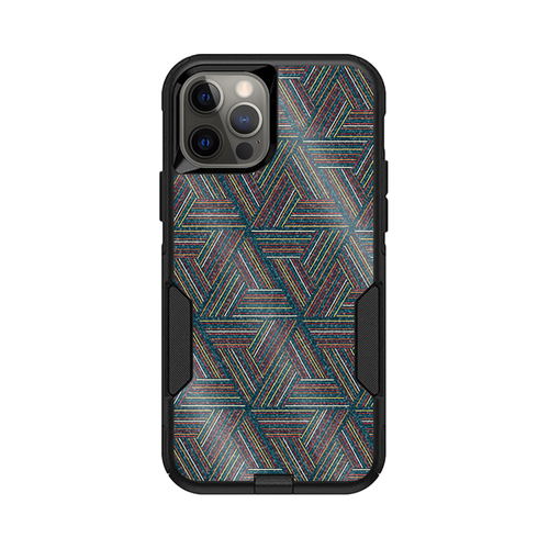 MightySkins GL-OTCIP12-Triangle Stripes Glossy Glitter Skin for Otterb