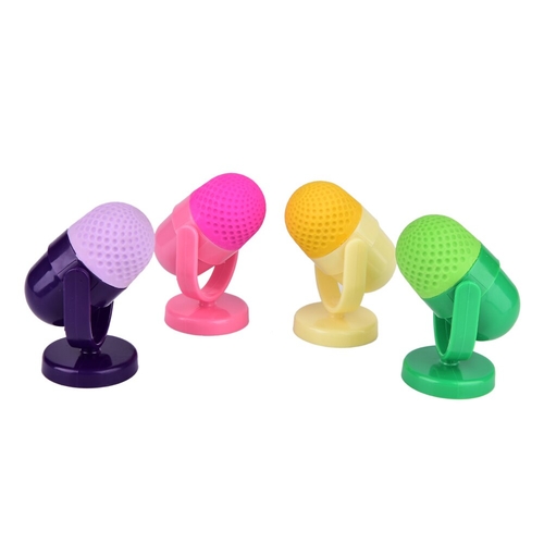 Mini rubber eraser Creative Microphone With School