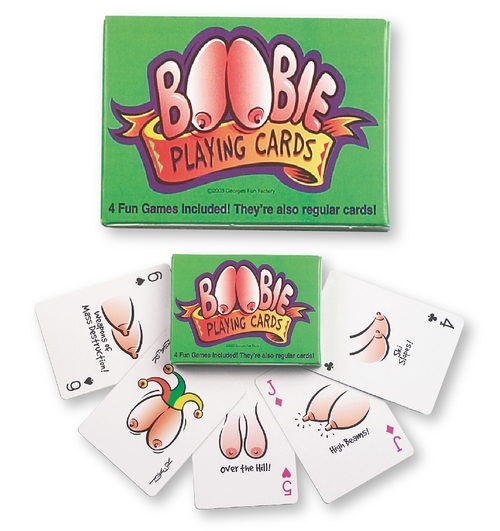 Boobie Playing Cards