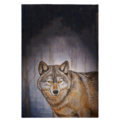 Betsy Drake GT315 Wolf Guest Towel - 20 x 20 in.