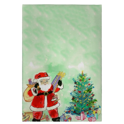 Betsy Drake GT910 20 x 20 in. Santa Claus Guest Towel