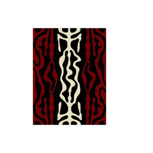 Picasso Black Polypropylene Rug