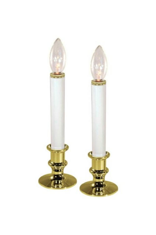 Celebrations 1523-71 9 in. Battery Operated Gold Candolier - pack of 1