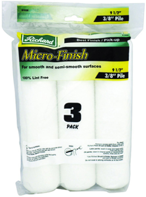 Hyde Manufacturing 91027-US 9 x 0.37 in. Micro Roller Cover - Pack of 