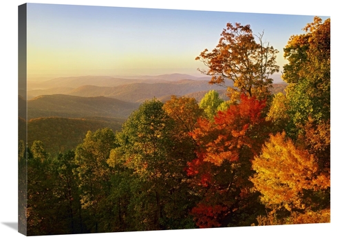 Global Gallery GCS-396680-2432-142 24 x 32 in. Blue Ridge Mountains Fr