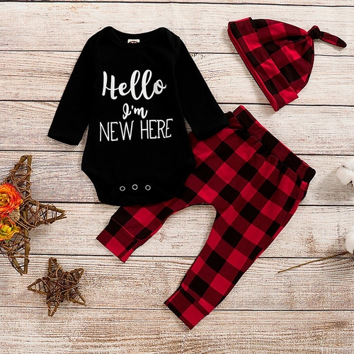 Infant Baby Clothes 2019 New Style Boys Girls