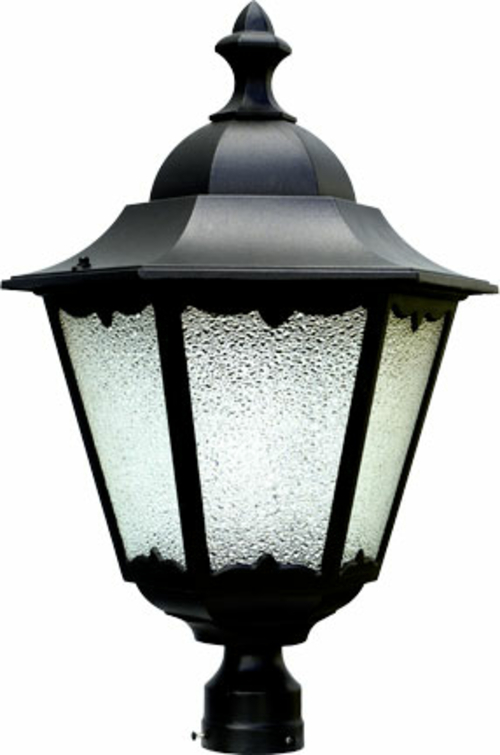 Dabmar Lighting GM815-B 26W 120V Powder Coated Cast Aluminum Post Top 