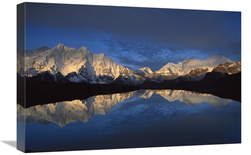 Global Gallery GCS-453420-1624-142 16 x 24 in. Panoramic VIew From Mt 