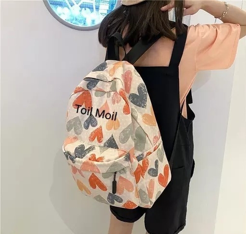 pink hart bag Trandy Backpack