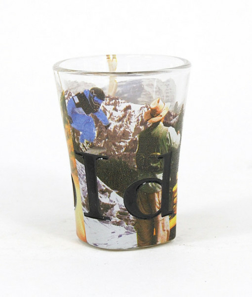 Americaware SGIDA01 Idaho Full Color Etched Shot Glass