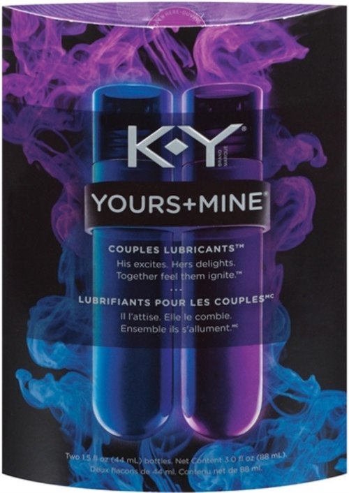 K-Y Yours + Mine Couples Lubricant