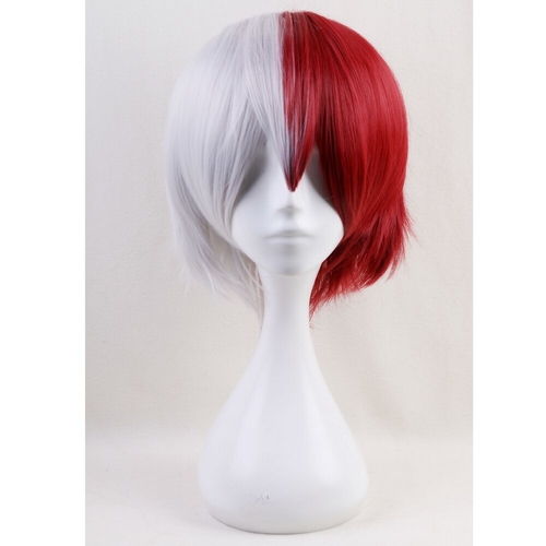 Anime My Hero Academia Todoroki Shoto White And