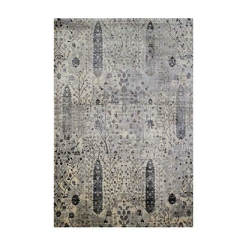 Contemporary Grey Rug Art 80 X 150 Cm