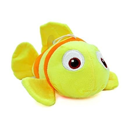 Fish Toy Yellow Plush Fish Toy Plush Animal Toy for Kids and Home