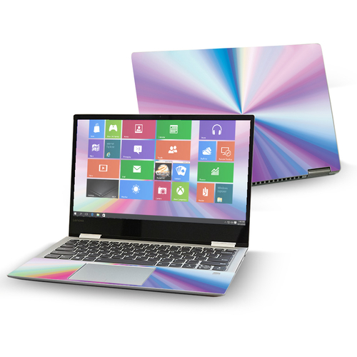 MightySkins LENY72013-Rainbow Zoom 13 in. Skin Decal Wrap for Lenovo Y