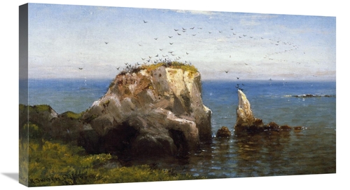 Global Gallery GCS-277688-30-142 30 in. Rocks on the Sonoma Coast,