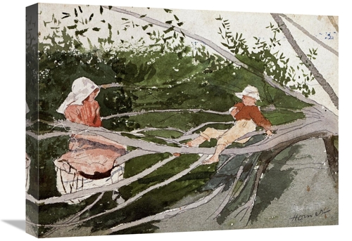 Global Gallery GCS-268125-22-142 22 in. Out on a Limb Art Print - Wins