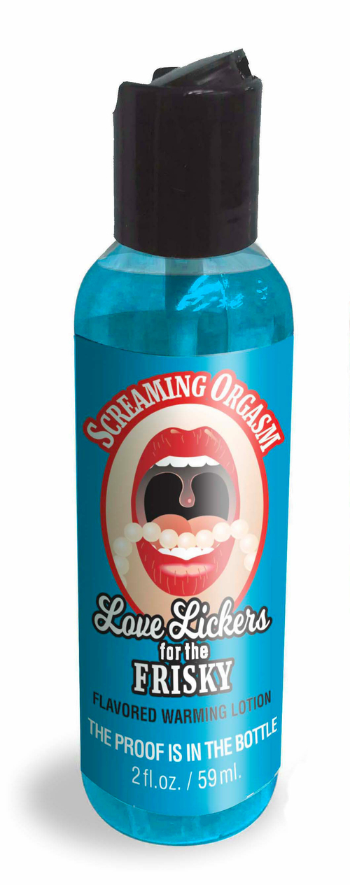 Love Lickers Massage Oil - Screaming Orgasm - 1.76 Fl. Oz.