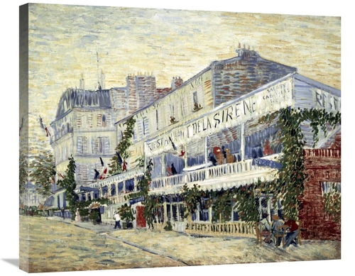 Global Gallery GCS-281297-30-142 30 in. Restaurant De La Sirene at Asn