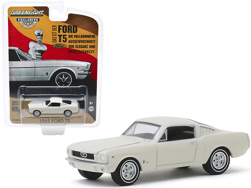 1965 Ford T5 White \Hobby Exclusive\" 1/64 Diecast Model Car by
