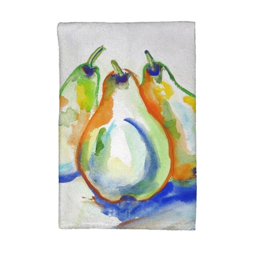 Betsy Drake KT819 Three Pears Kitchen Towel