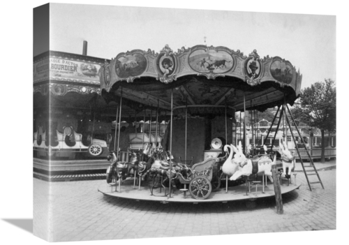 Global Gallery GCS-455116-16-142 16 in. Paris, 1923 - Fete Du Tron