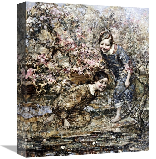 Global Gallery GCS-266588-16-142 16 in. The Lily Pond Art Print - Edwa