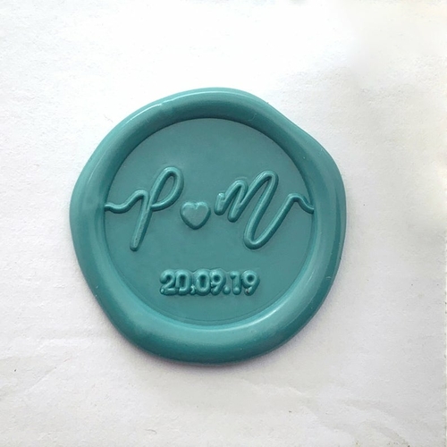 Wedding Invitation Wax Seal Stamp Kit - Custom Sealing Wax Stamp