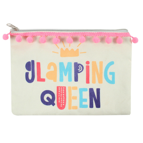 Glamping Queen Makeup Bag