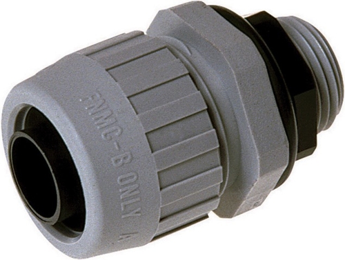 Raco 4724-8 1 in. Straight Type B Flex Liquid Tight Nylon Connector