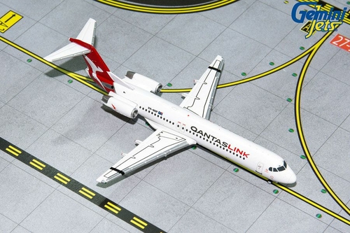 GeminiJets GJ1696 1 by 400 Scale Qantaslink F-100 New Livery Registrat