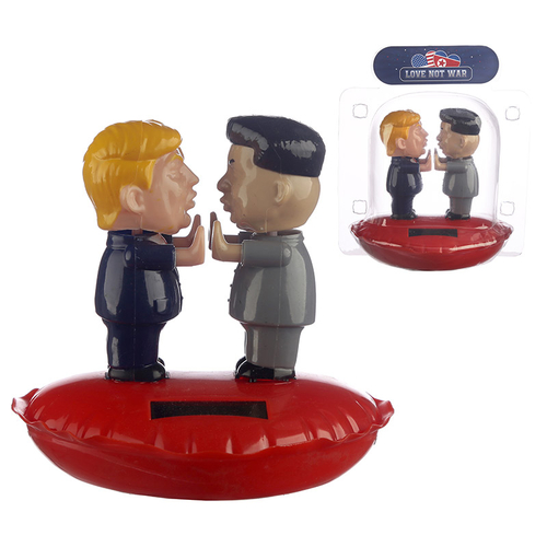 Collectable Love Not War Presidents Solar Powered Pal
