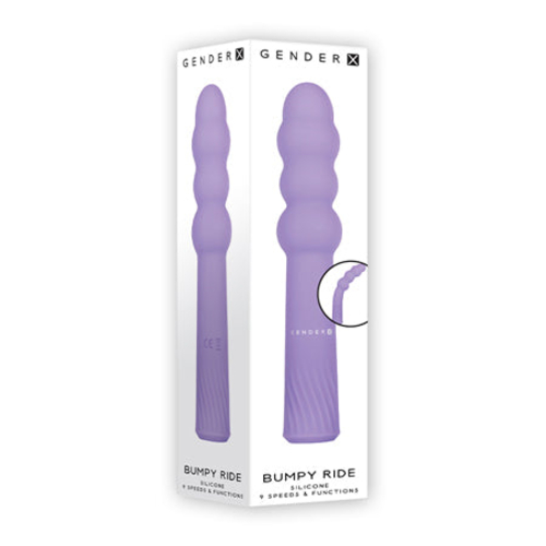 Gender X Bumpy Ride Rechargeable Flexible Silicone Beaded Vibrator