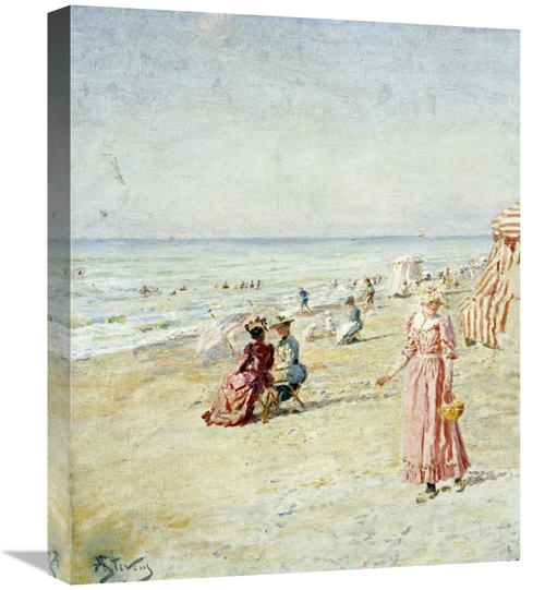 Global Gallery GCS-267347-22-142 22 in. La Plage, Ostende Art Prin