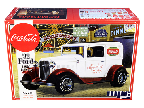 Skill 3 Model Kit 1932 Ford Sedan Delivery \Coca-Cola\" 1/25 Scale