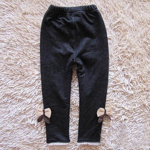 Cute Baby Girls Kids Toddlers Bowknot Velvet