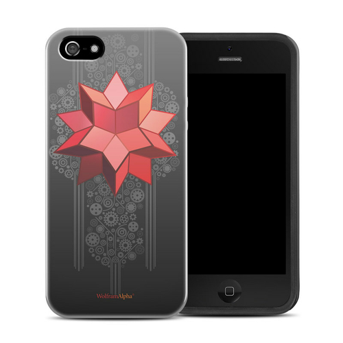 DecalGirl AIPSEHC-ALPHA Apple iPhone SE Hybrid Case - WolframIAlpha