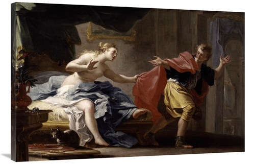 Global Gallery GCS-277498-40-142 40 in. Joseph & Potiphars Wife Art Pr