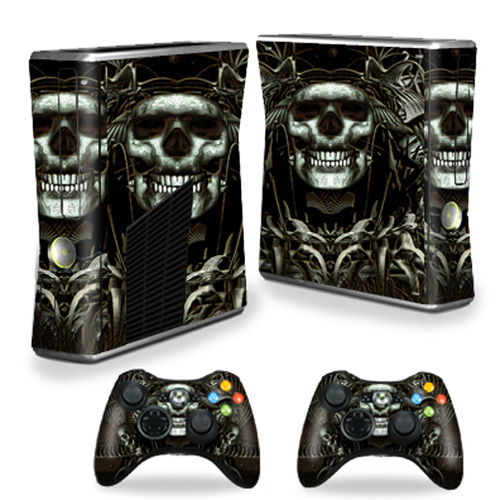 MightySkins XBOX360S-Wicked Skin Decal Wrap Cover for Xbox 360 S Slim 