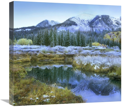 Global Gallery GCS-396291-22-142 22 in. Pond & Avery Peak, San Jua