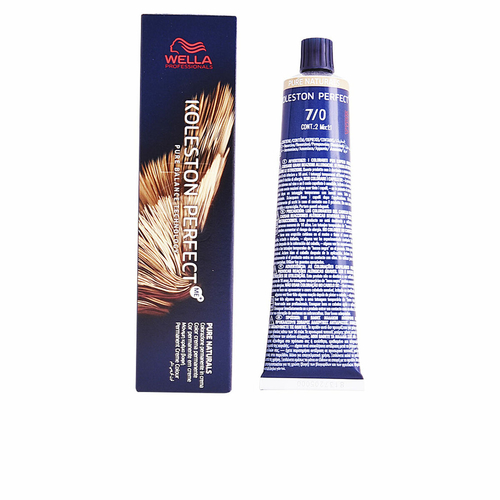 Permanent Dye Wella Koleston Perfect Pure Naturals Nº 7.0 60 ml